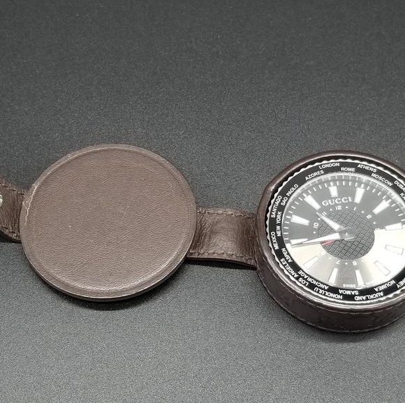 Gucci Travel Folding Alarm Clock with Case - Picture 7 of 8